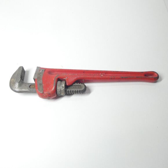 Ridgid 14" Heavy Duty Pipe Wrench Adjustable Tool - Picture 6 of 6